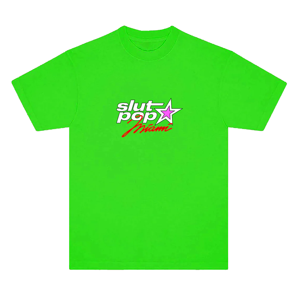 Kim Petras - Slut Pop Miami Neon Green T-Shirt